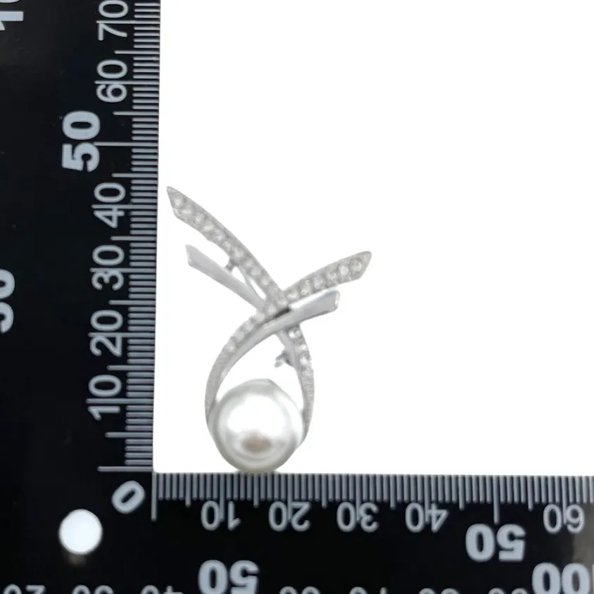 SPM7429-Fantasia con Perla- Spilla - SPM7429-Fantasia con Perla- Spilla