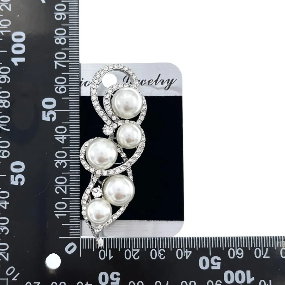 SPM7432-Fantasia con Perla- Spilla - SPM7432-Fantasia con Perla- Spilla